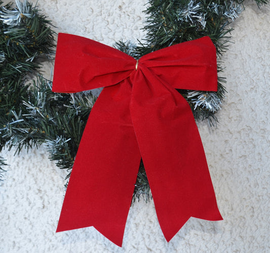Christmas Decoration Bow - Pack of 4