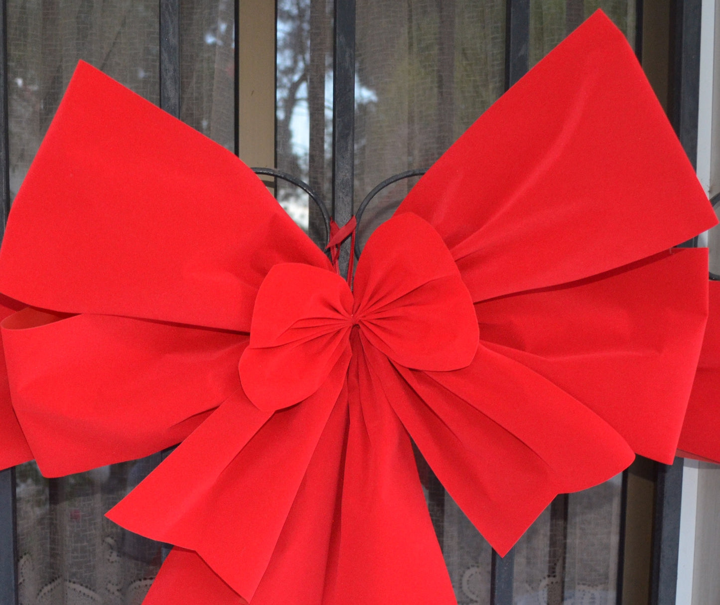 Big Round Bow - For Christmas or Housewarming Decoration