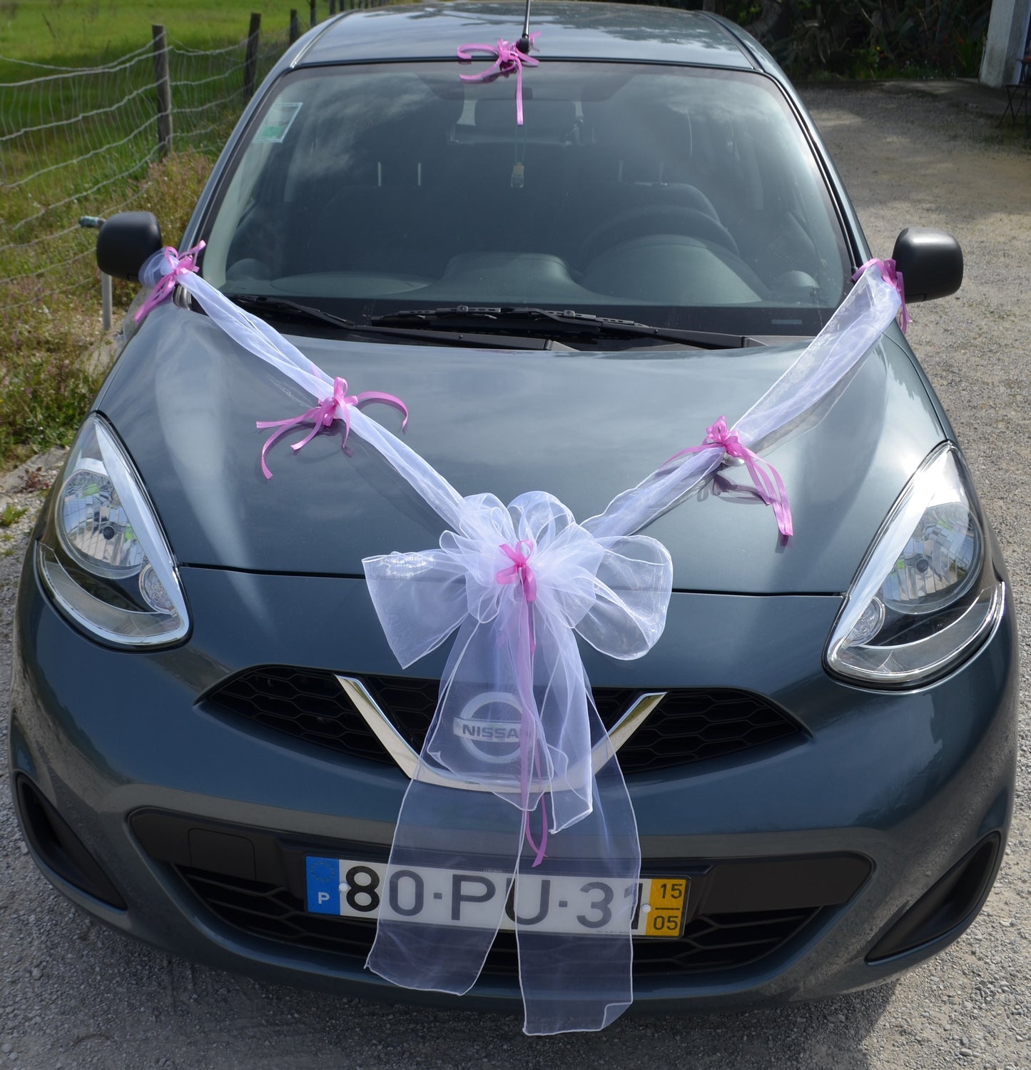 Organza Wedding Set - Full Bow Set, Available in 9 Colors