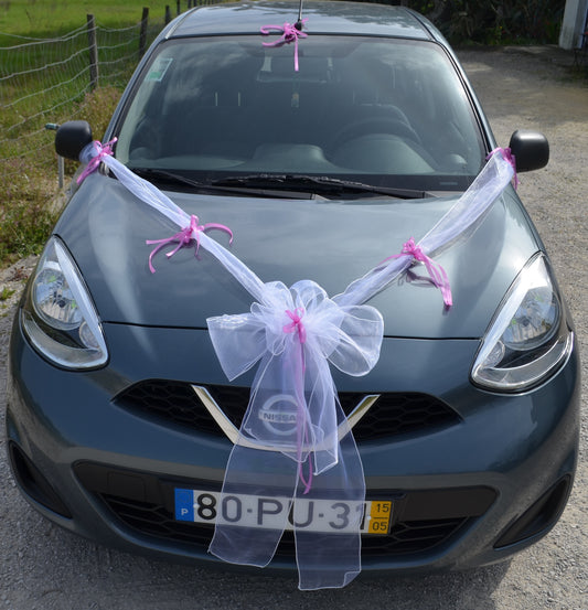 Organza Wedding Set - Full Bow Set, Available in 9 Colors