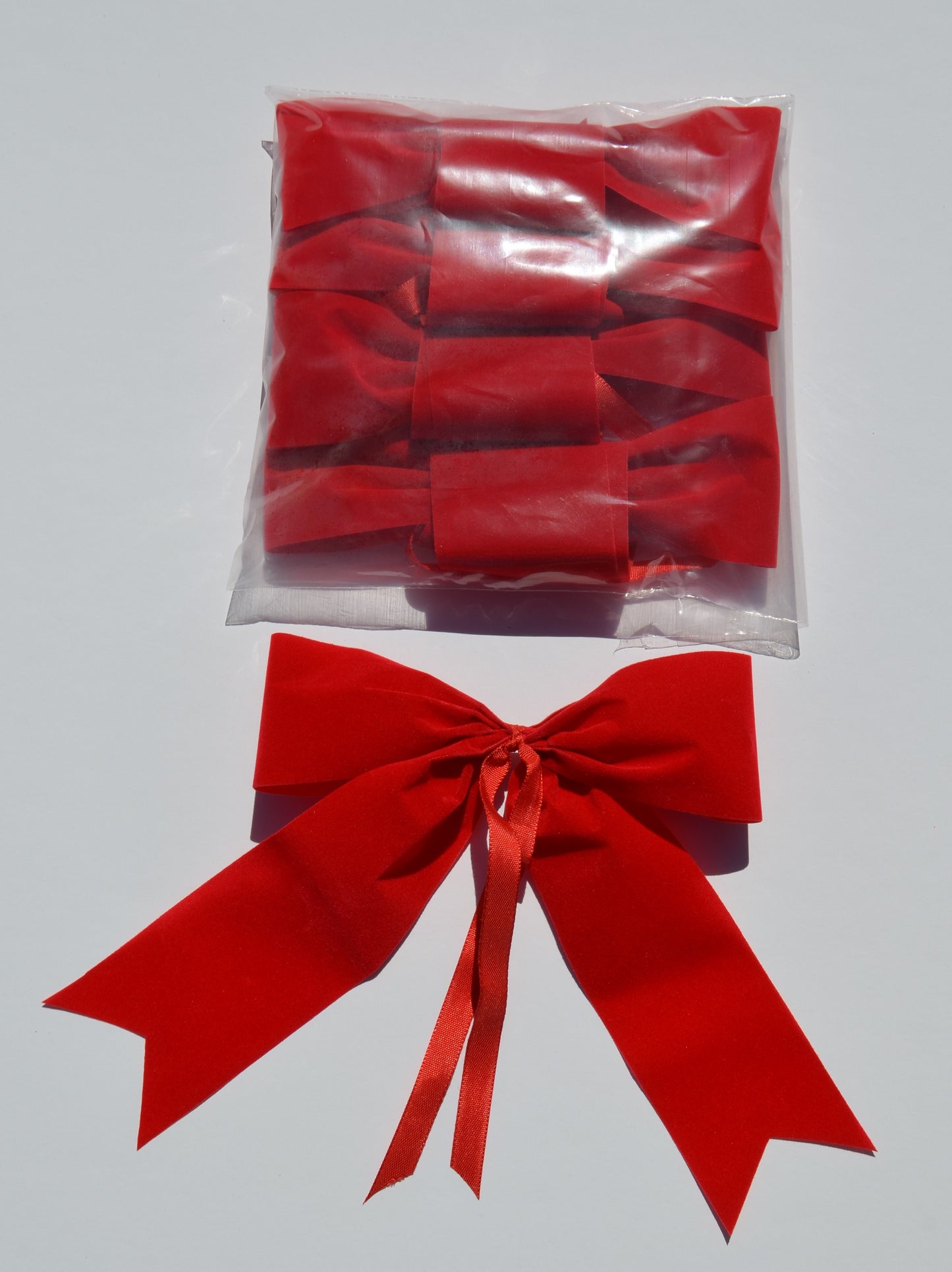 Small Christmas Decoration Bow - Pack of 5