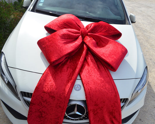 Giant Luxurious Velvet Bow