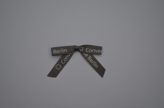 Mini-Bows with a twist tie for Bags - Personalized Color and your own Logo