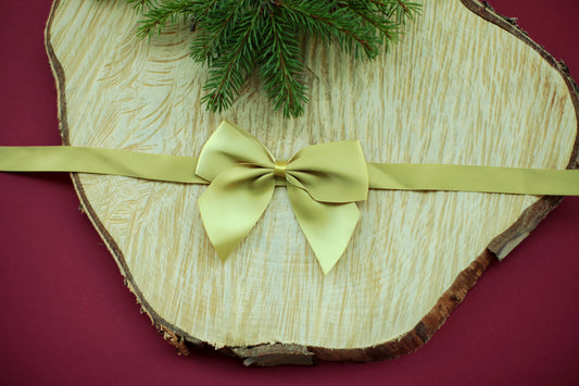 Classic Satin Giftbow - Avalaible in Gold & Silver