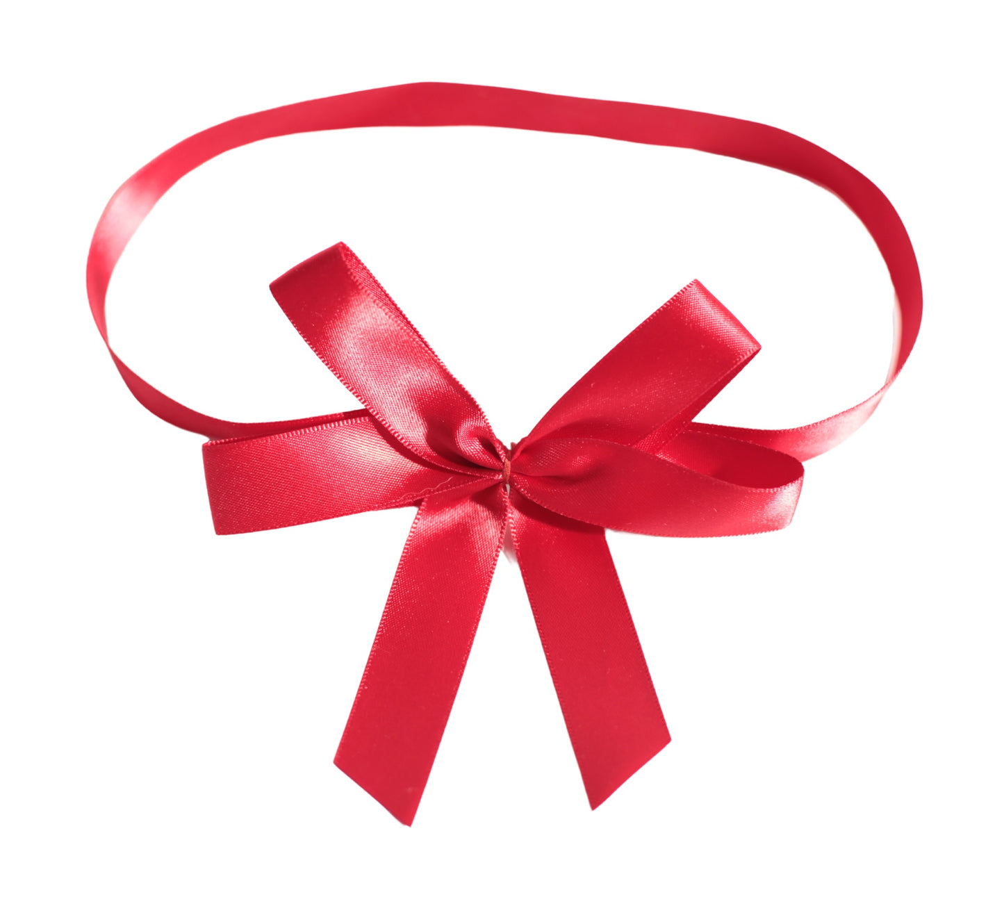 Satin Bow with 4 loops for small Parcels - on Stock in 2 colors