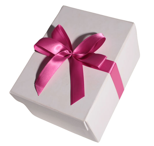 Satin Bow with 4 loops for small Parcels - on Stock in 2 colors