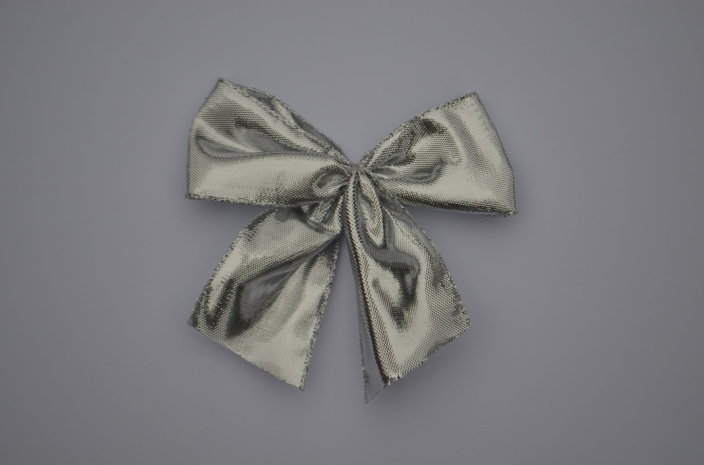 Wire Edge Ribbon Bow - Available in Gold and Silver
