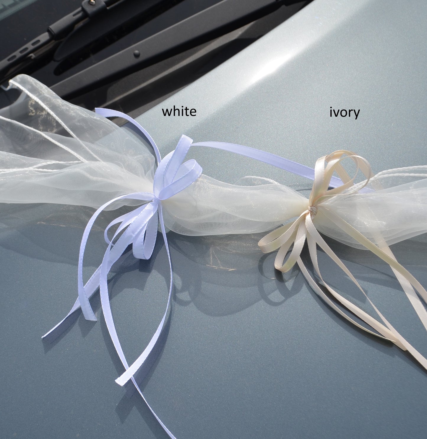 Organza Wedding Set - Full Bow Set, Available in 9 Colors