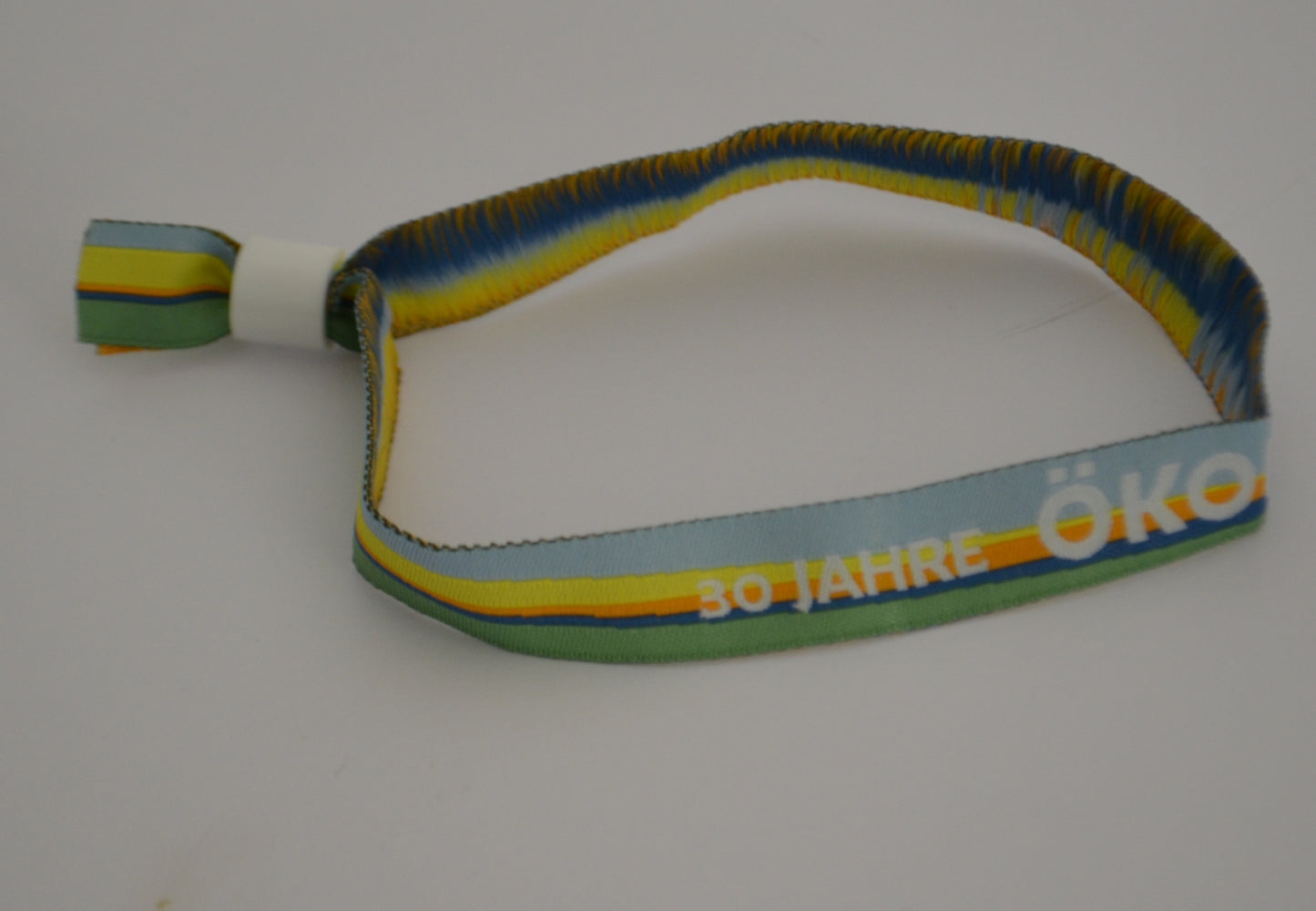 Admission Ribbon - Small fabric bracelet as a ticket for festivals or events