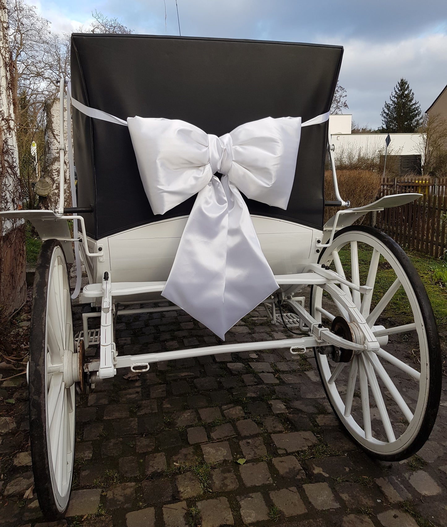 Big Satin Bow - Perfect look for Weddings
