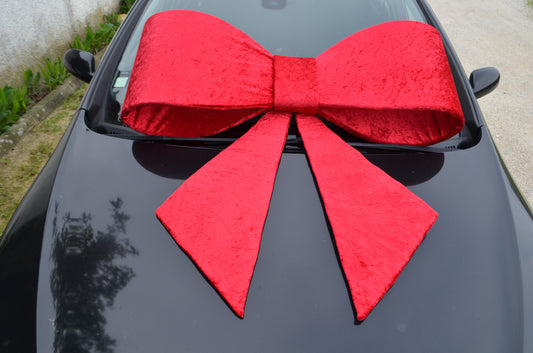 Big Car Bow - Hand-sewn Gift Bow