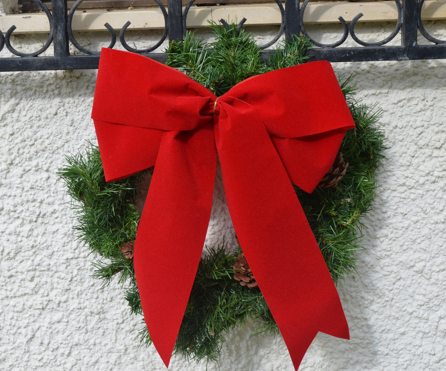Big Red Decorative Bow