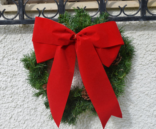 Big Red Decorative Bow
