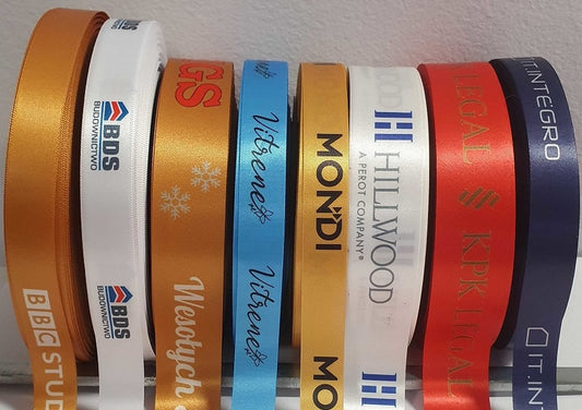 Custom Printed Ribbon - Satin (Starting from 50 meters)