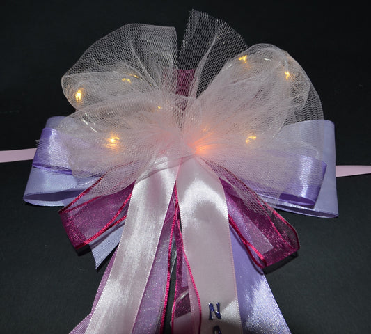 Ribbon Bow with built-in LED Lights