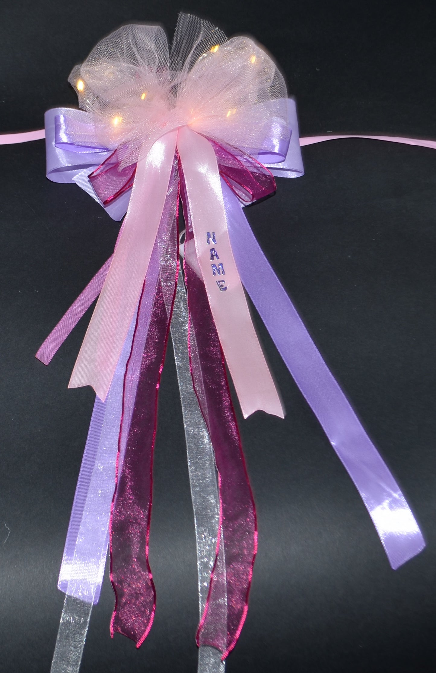 Ribbon Bow with built-in LED Lights