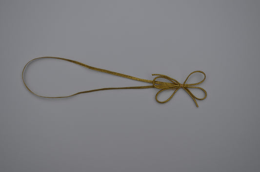 Fiocco Elastico - Dorata, Taglia L